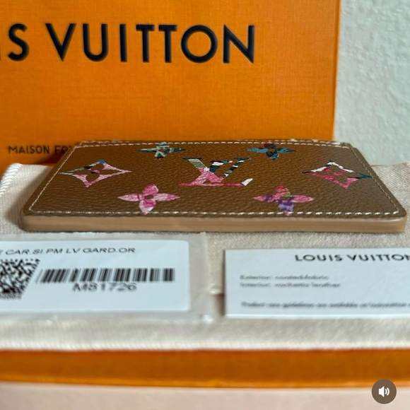 Louis Vuitton Monogram Limited Edition Garden Cardholder - Picture 6 of 7
